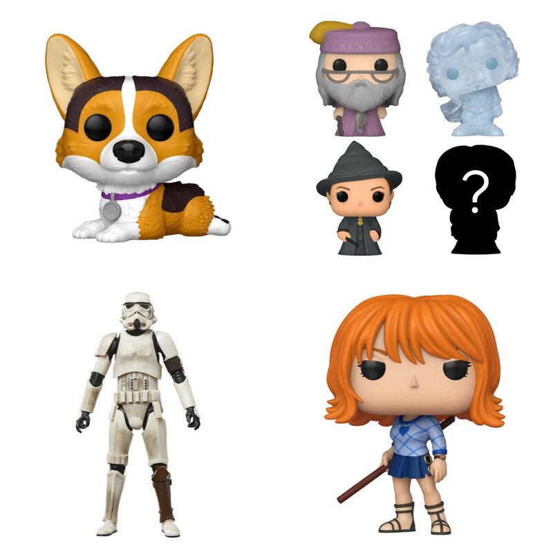 Kolekcja figurek kolekcjonerskich - Funko POP, Star Wars i anime