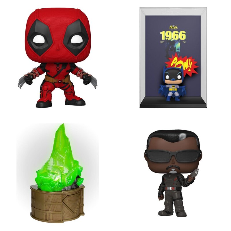 Kolorowe figurki kolekcjonerskie Funko POP i McFarlane