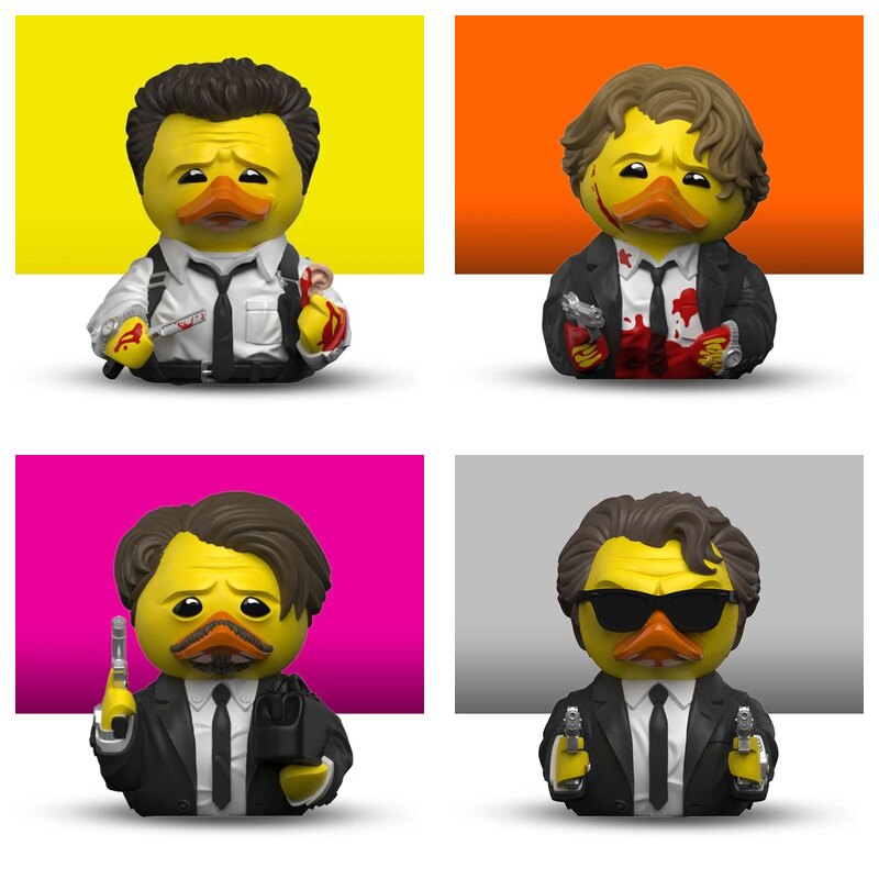 Kaczki Tubbz Reservoir Dogs: Mr. Blonde, Mr. Orange, Mr. Pink i Mr. White