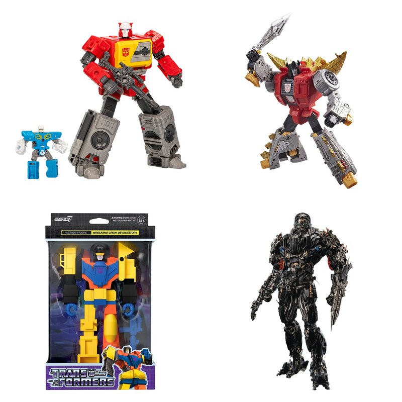 Kolekcja figurek i gadżetów Transformers